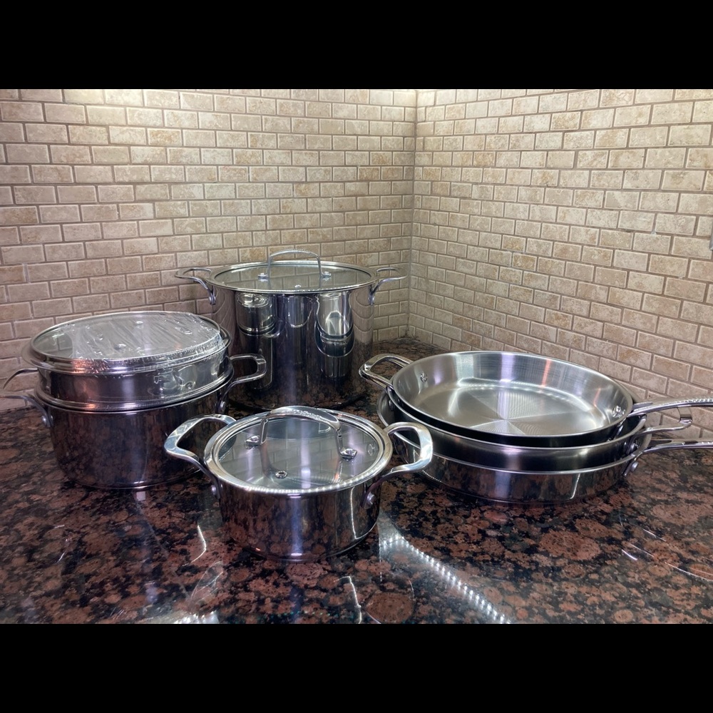 Belgique 10pc stainless steel